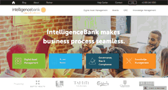 Desktop Screenshot of intelligencebank.com